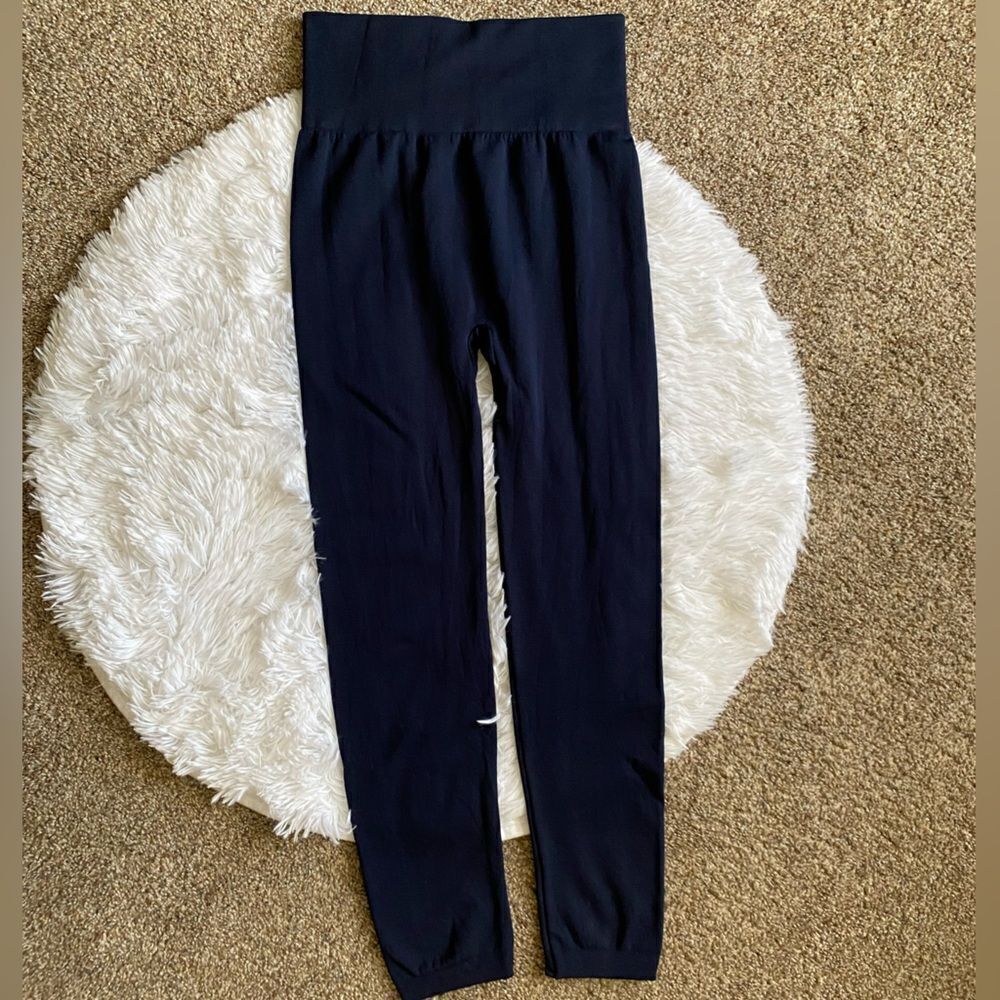 Fashion Nova Leggings Thick New Blue Womens Size XL‎